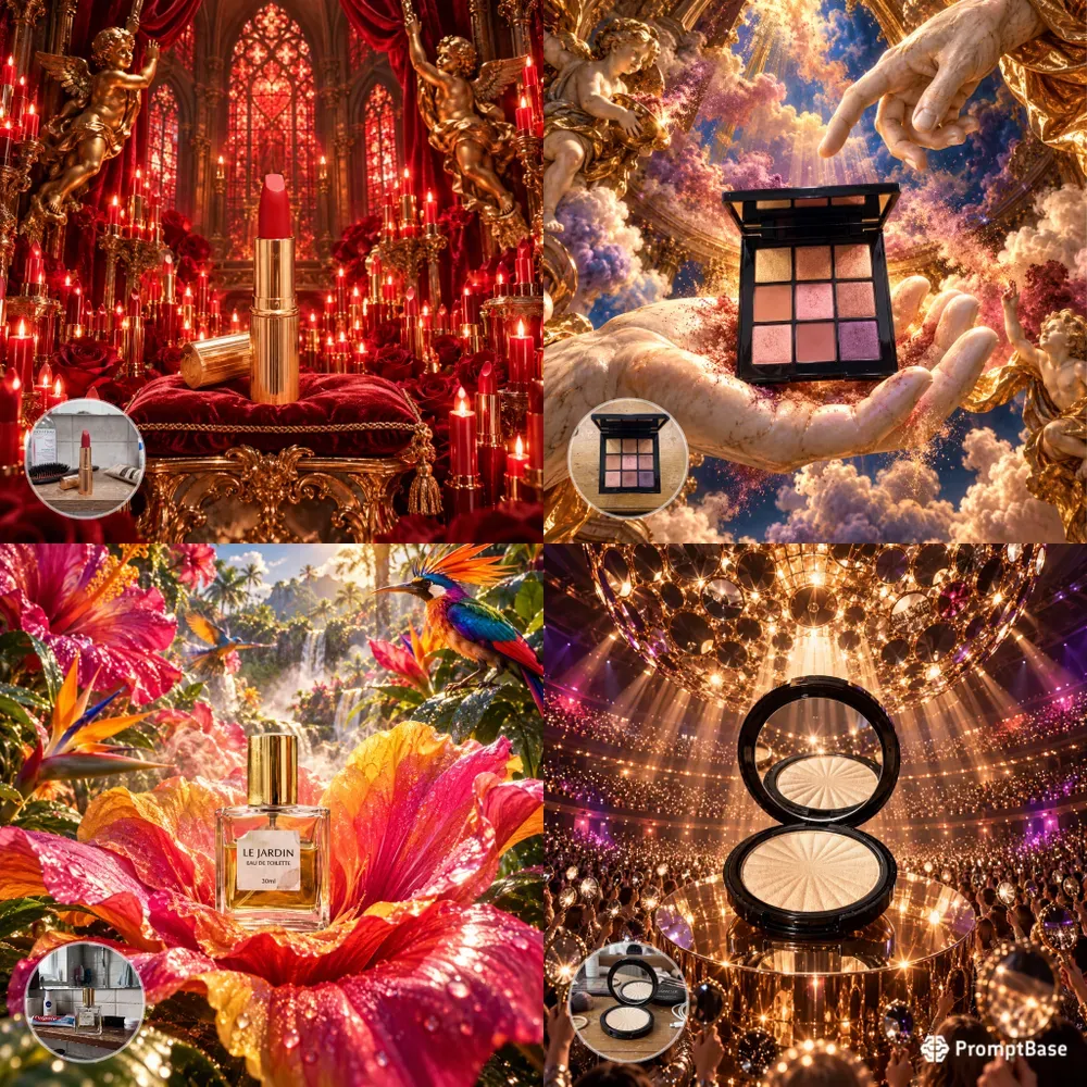 Divine Baroque Beauty Product Photos