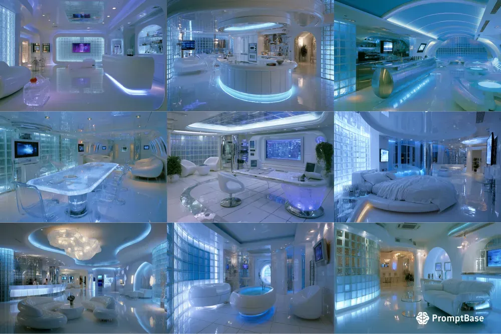 Y2k Futuristic Interiors