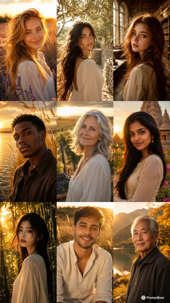 Beautiful Golden Hour Portraits