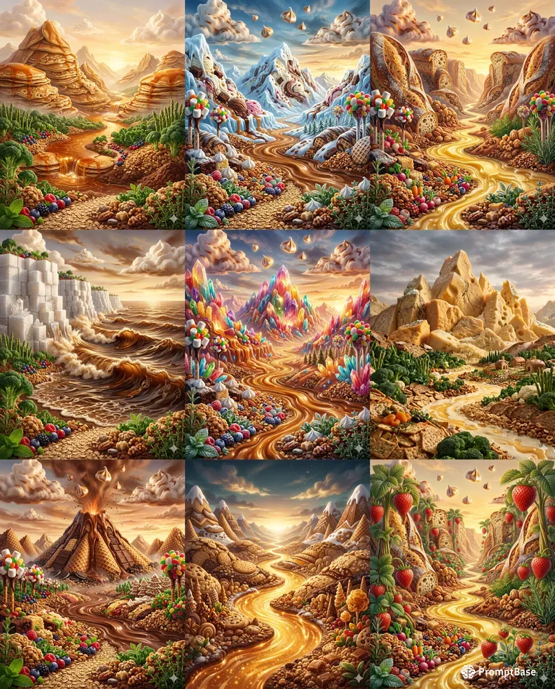 Delicious Edible Landscape Worlds