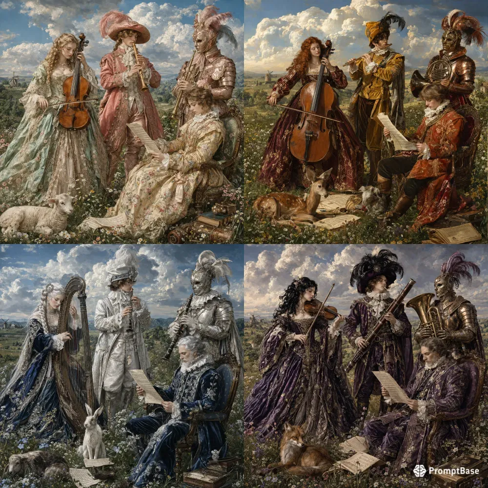 Field Ensemble Baroque Musicians
