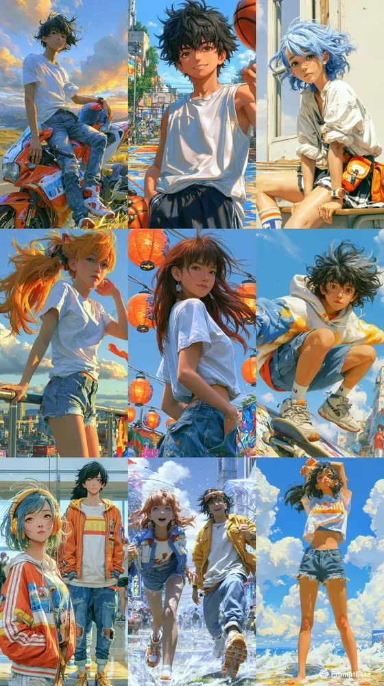 Premium Anime Character Art
