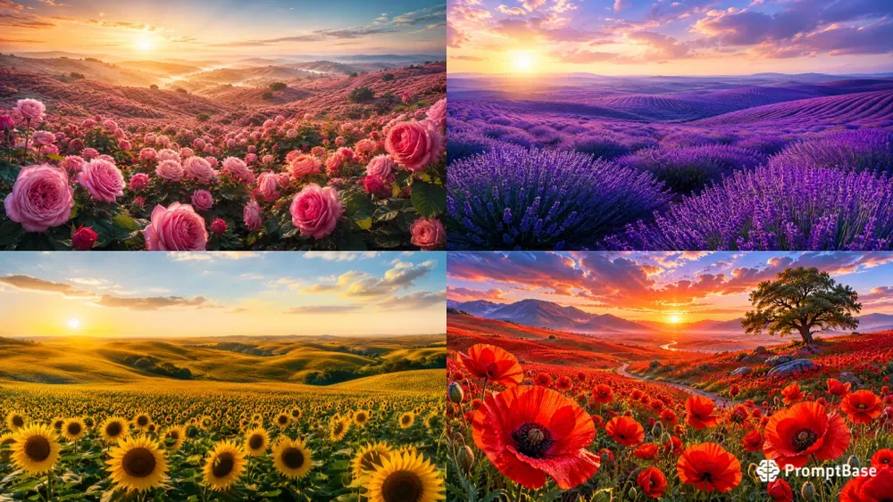 Infinite Bloomscape Generator
