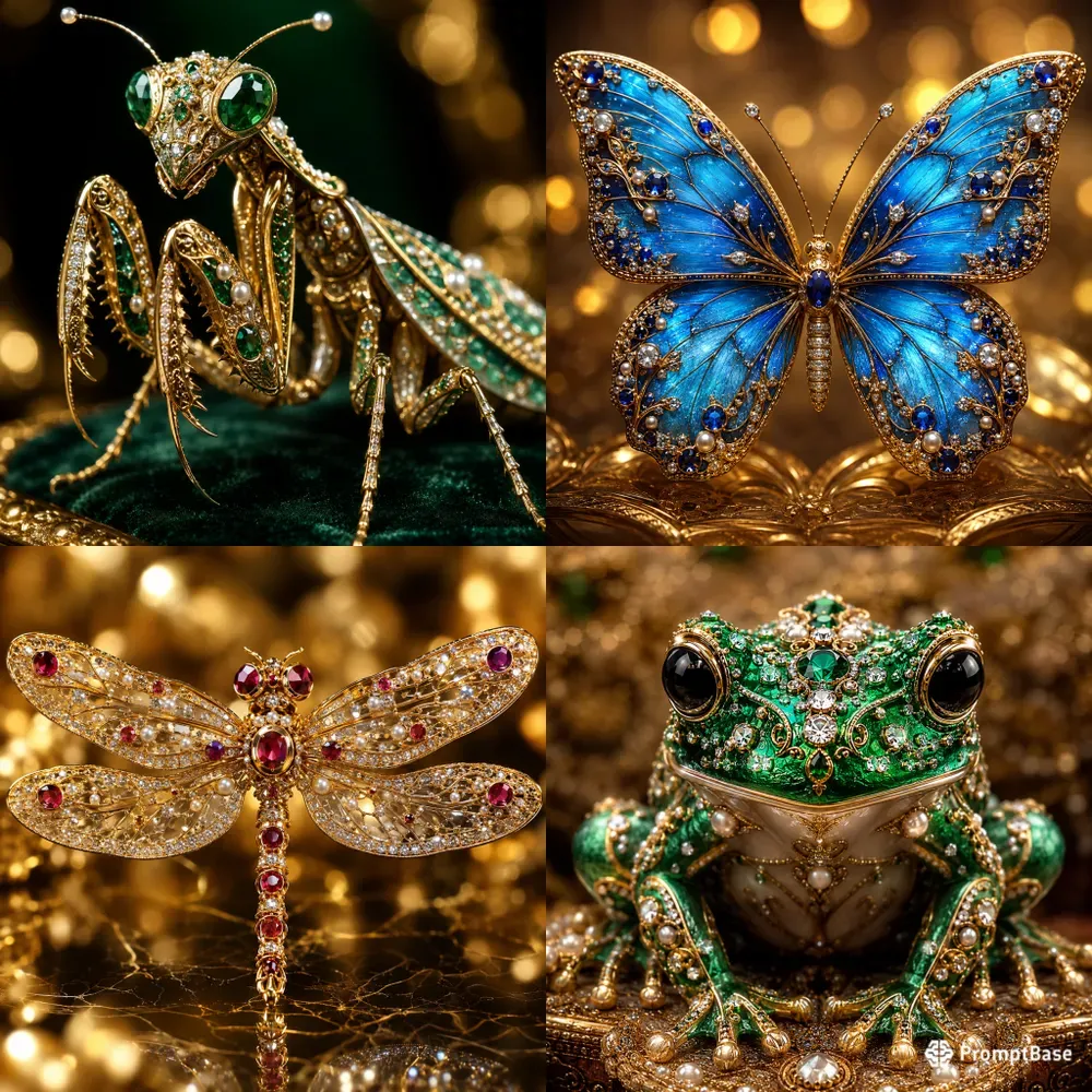 Luxury Jewel Creature Collections