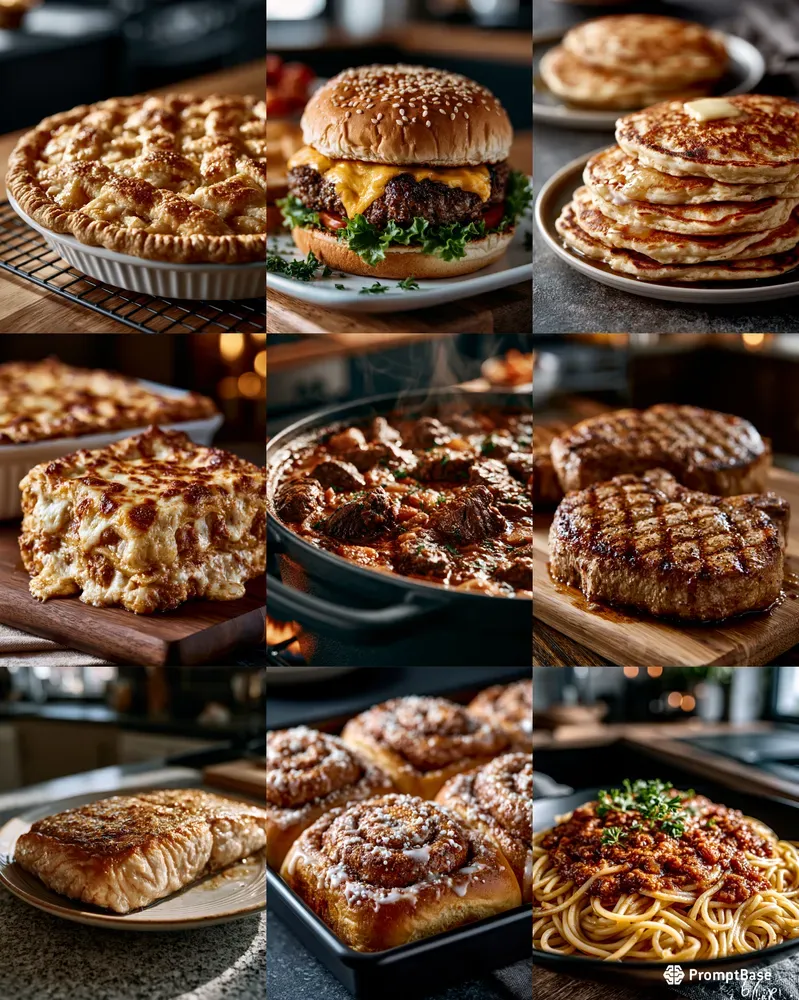 Authentic Homecooked Food Photography