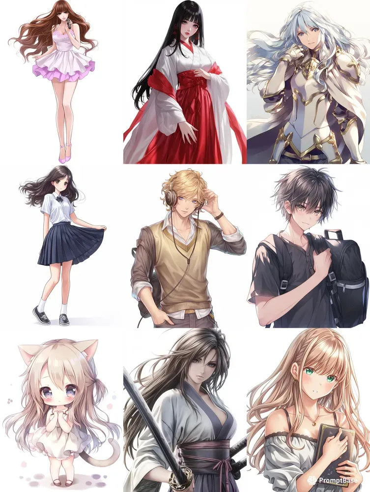 Highimpact Anime Characters Art