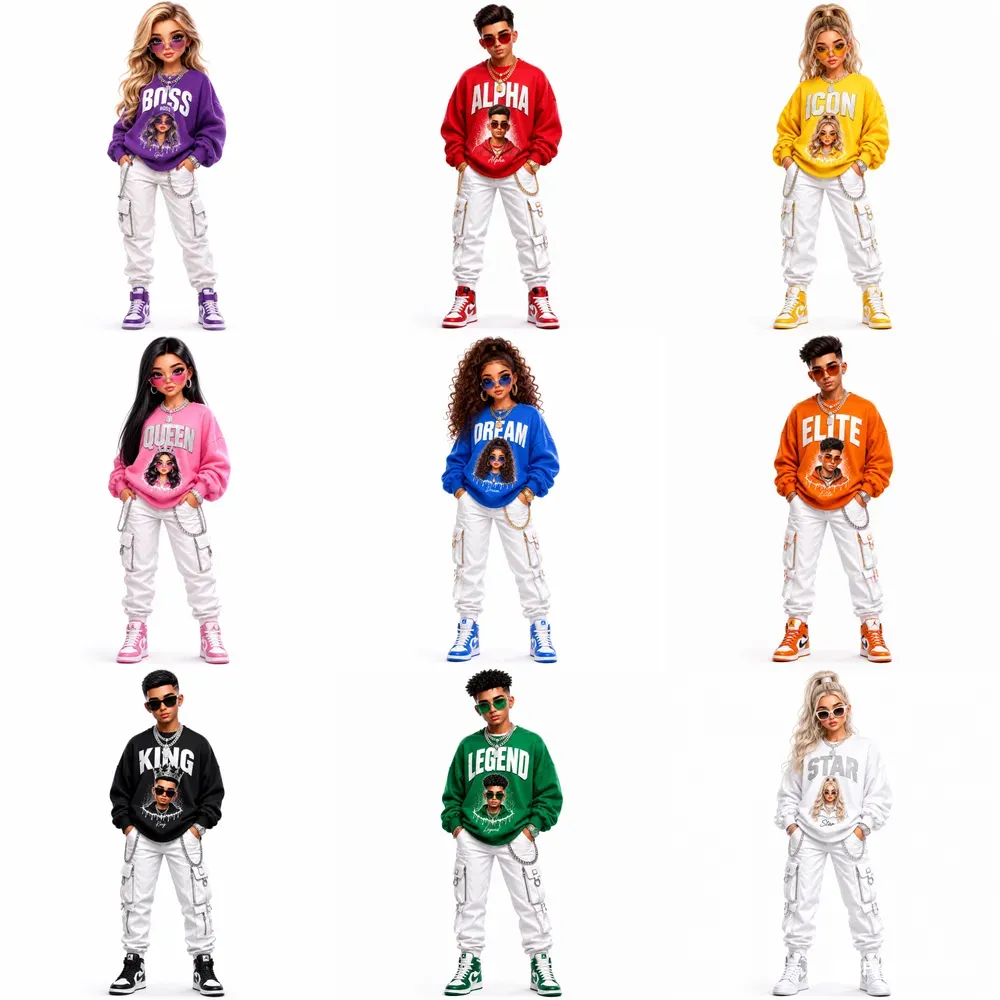Cute Fashion Doll Tshirt Creators