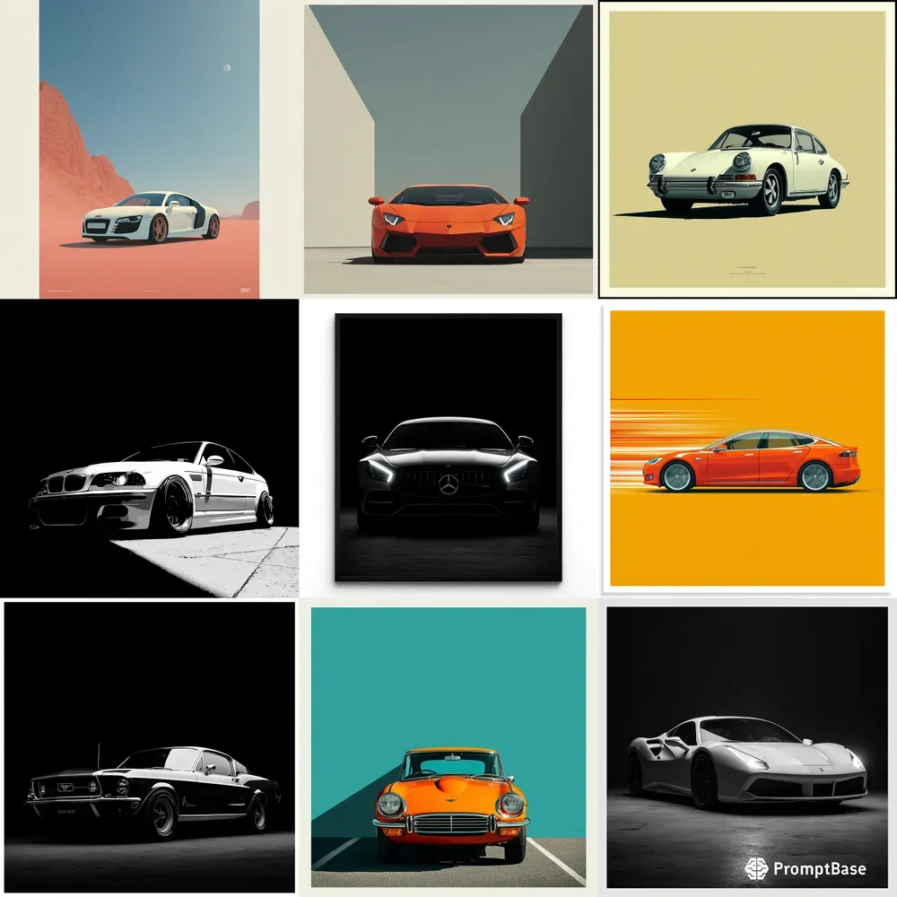 Car Poster Designs