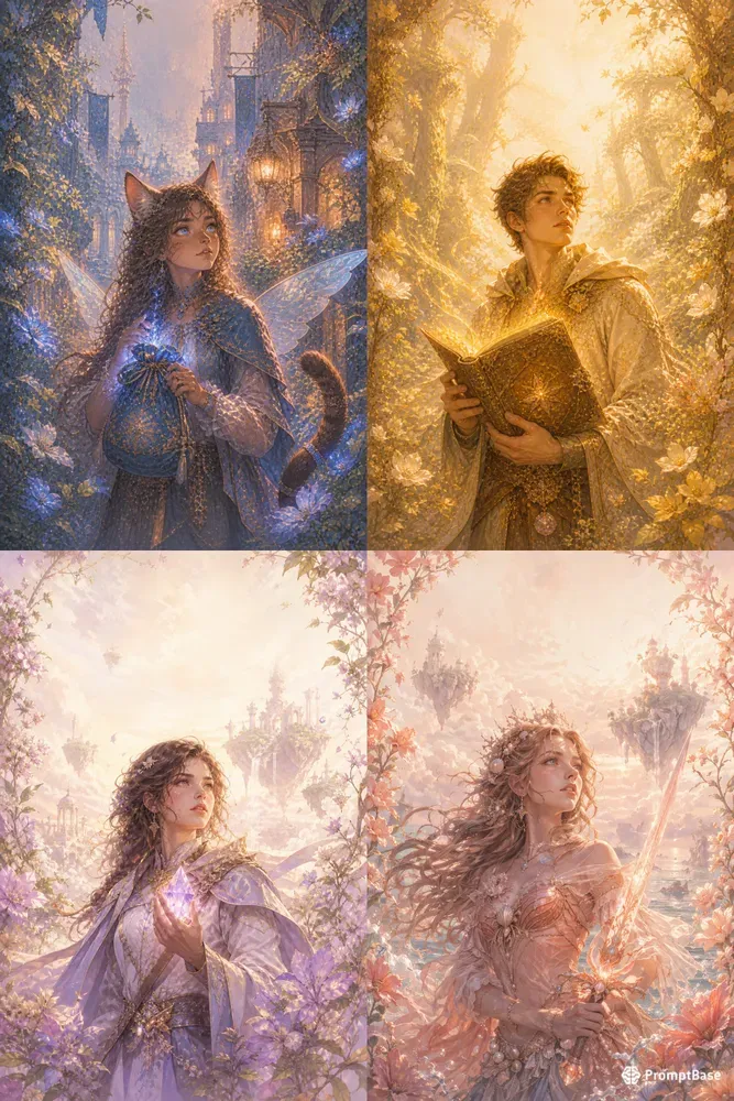 Ya Fantasy Front Covers Organic Lights