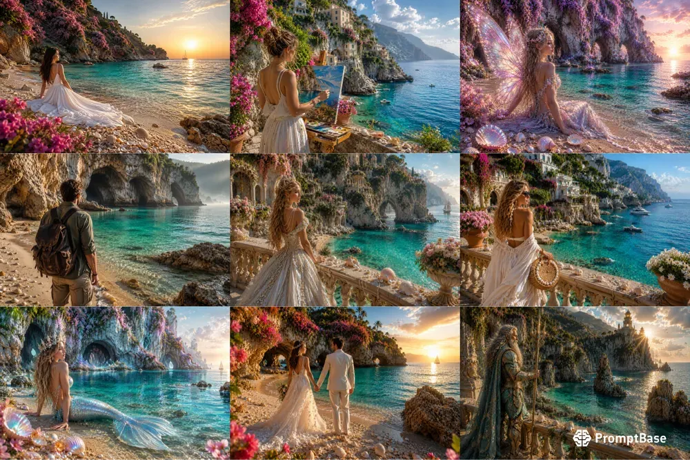 Dreamy Coastal Paradise Generator