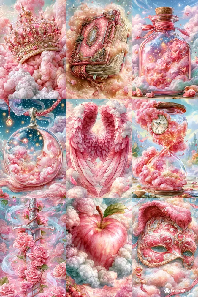 Dreamy Romantasy Booktok Assets
