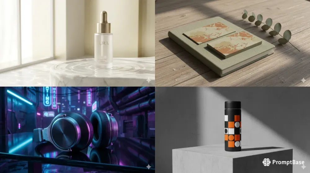 Commercial Product Mockup Generator