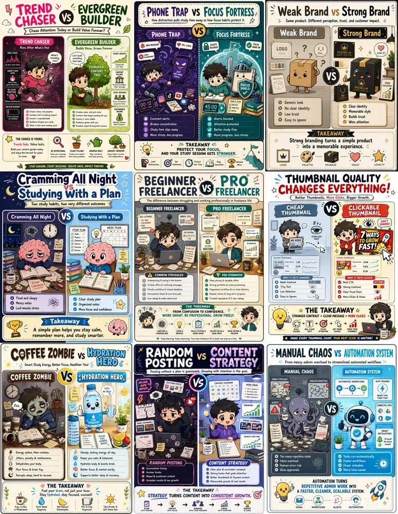 Workflow Vs Chaos Posters
