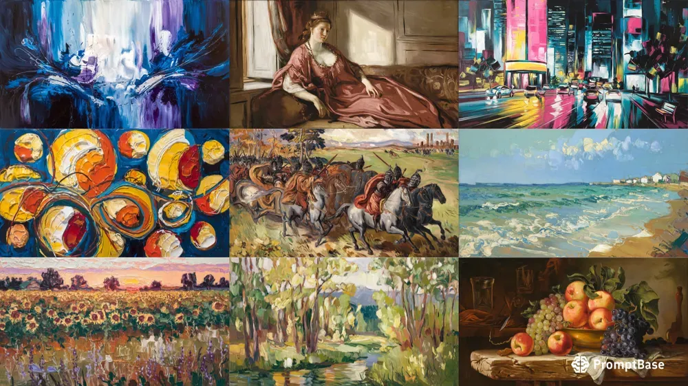 Oil Paintings For Artistic Crea