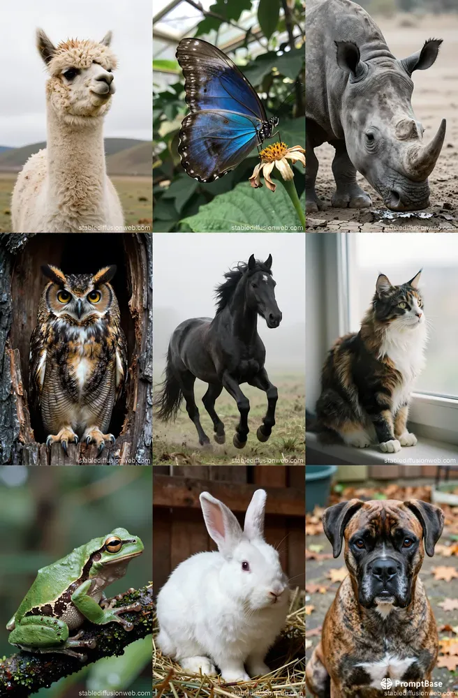 Hyperrealistic Animal Portrait Creators