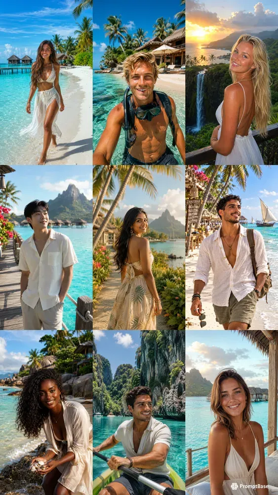 Tropical Island Paradises