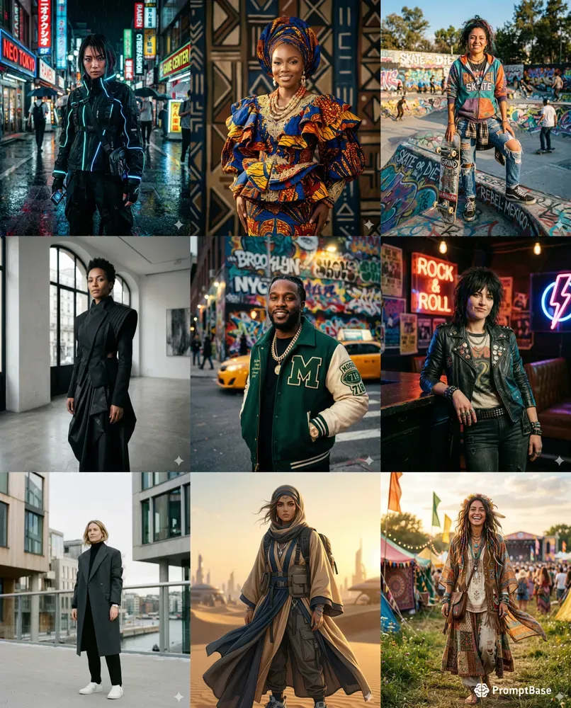 Fashion Archetypes From Around The World