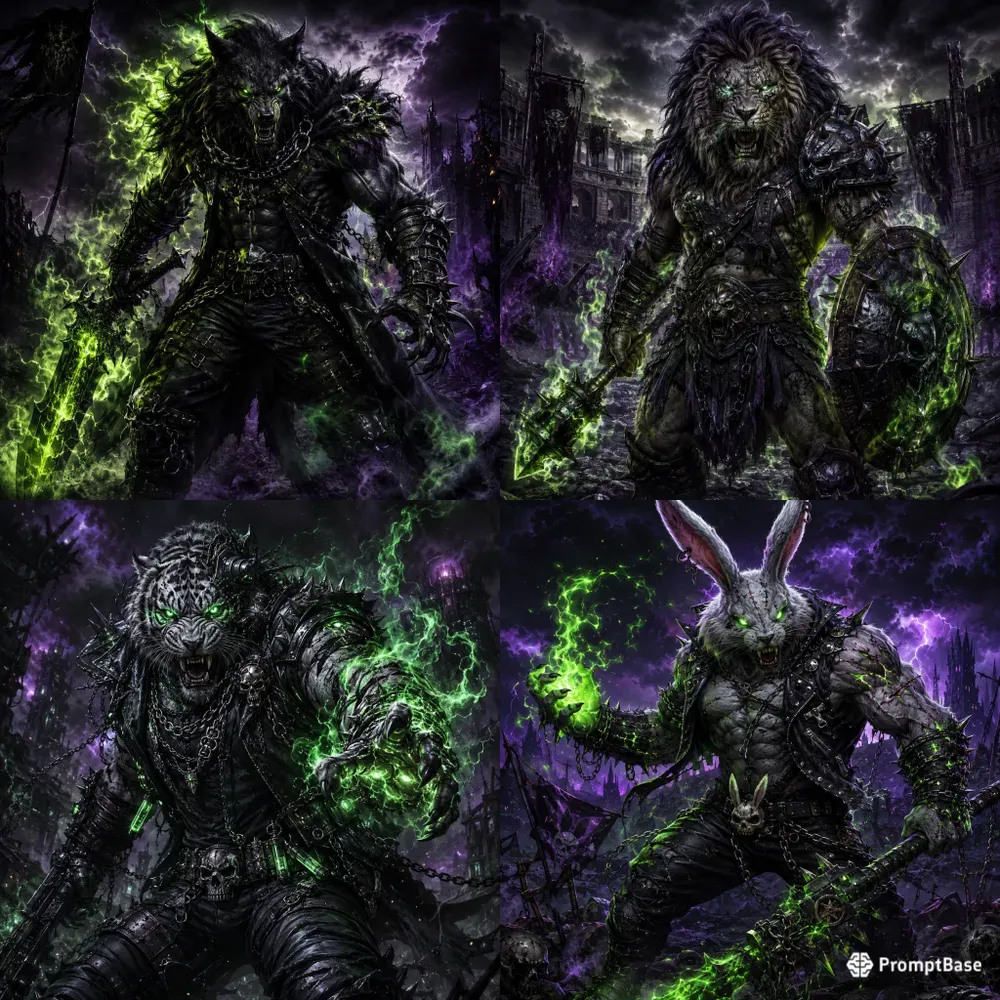 Dark Apocalypse Beast Warriors
