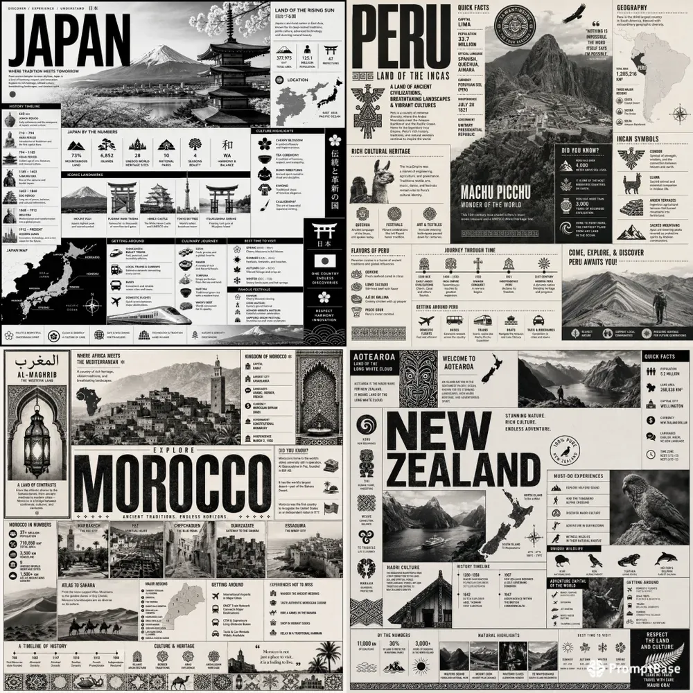 Global Culture Infographic Generator