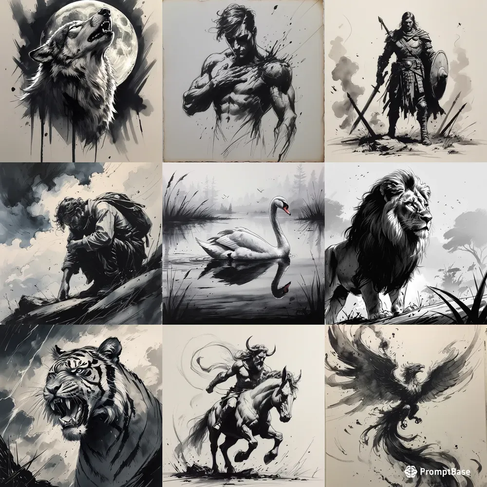 Ink And Might Portraits