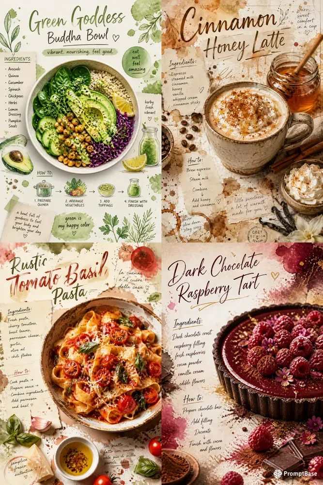 Watercolor Recipe Generator