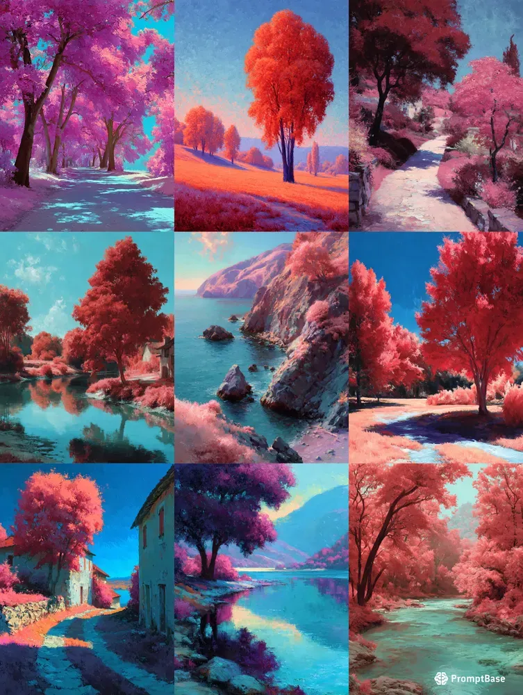 Modern Impressionist Scenes