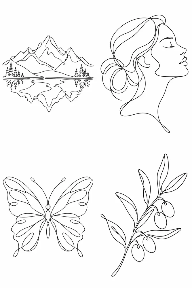 Continuous Line Art
