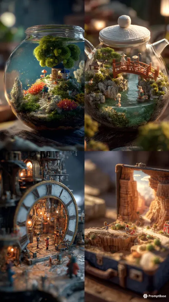 Miniature Dream Worlds Generator