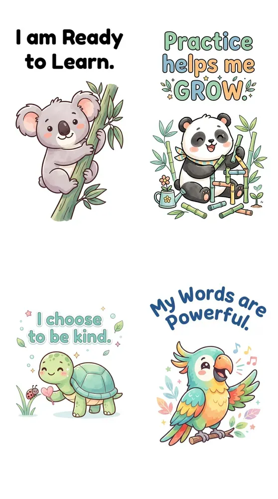Kids Sel Affirmation Poster Generator