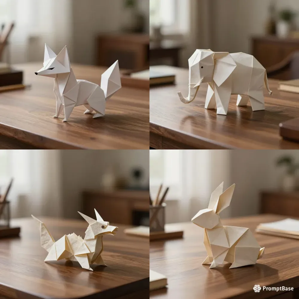 Refined Origami Artisan Crafts