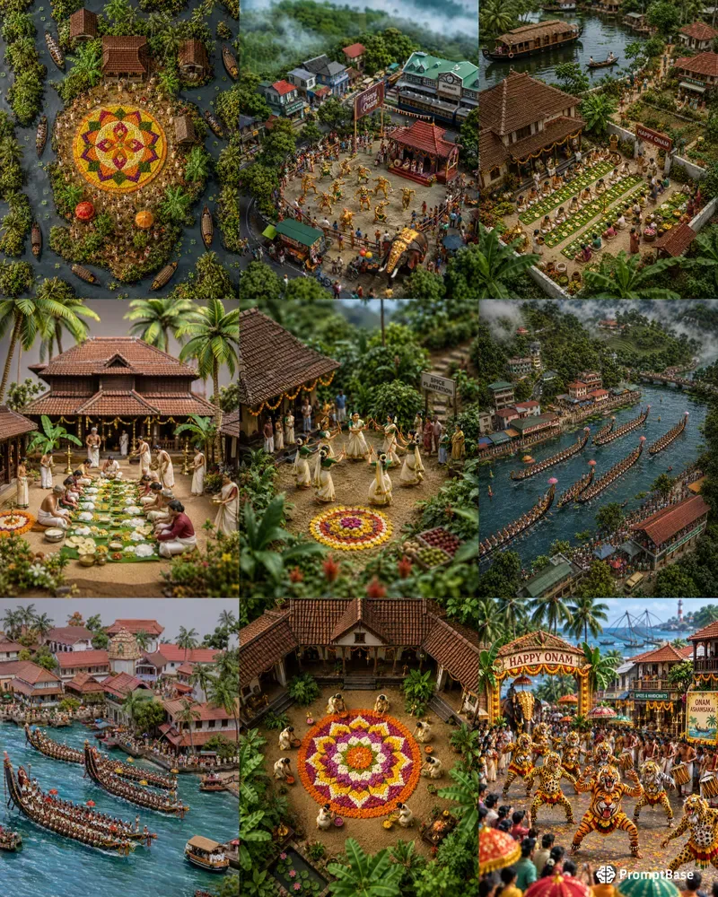 Onam In Miniature Kerala