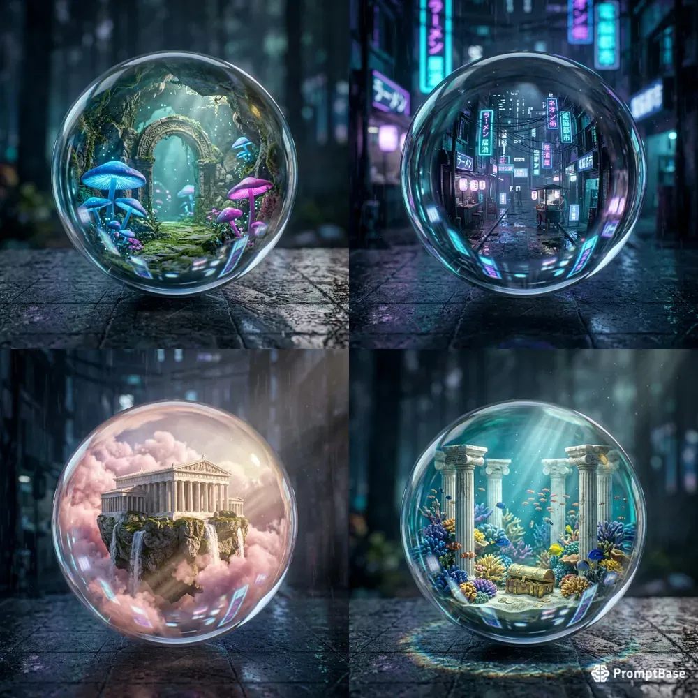 Hyperrealistic 3D Sphere Generator
