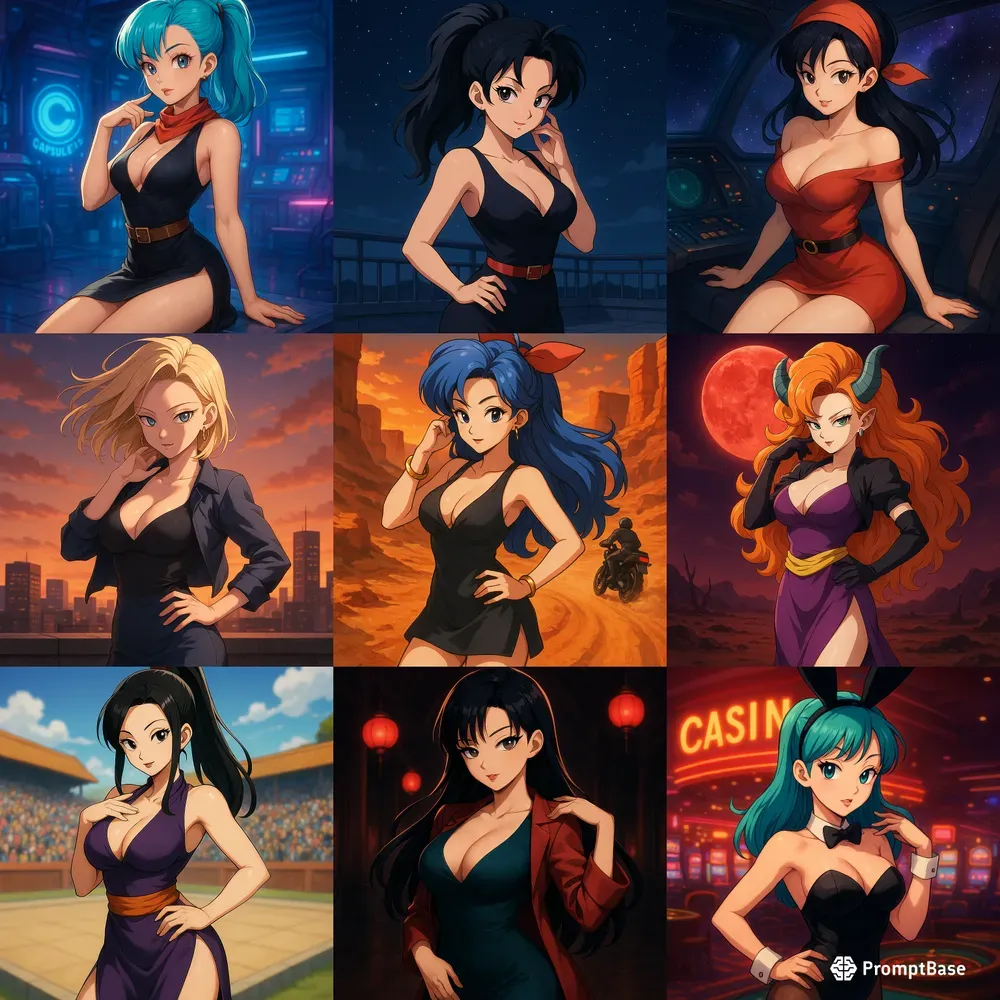 Female Characters Inspired By Dragon Ball