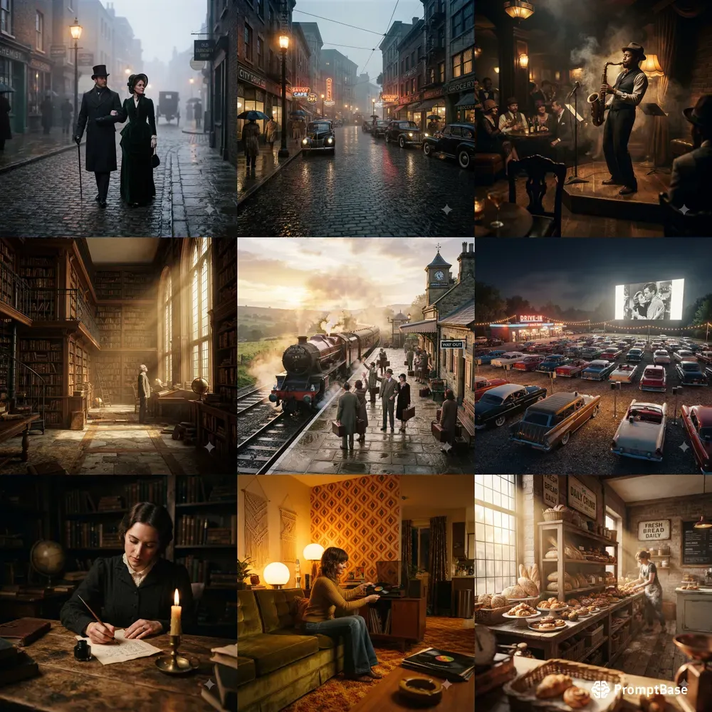 Vintage Cinematic Photography