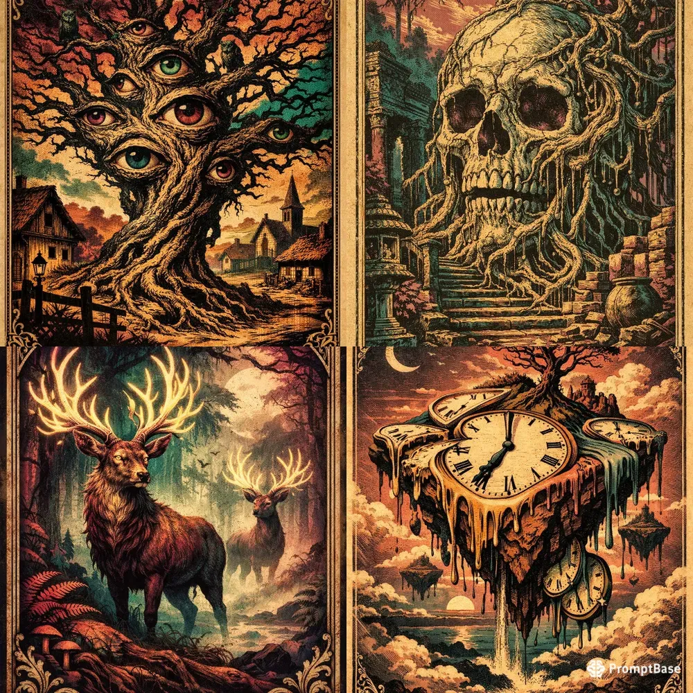 Vintage Surreal Fusion Systems