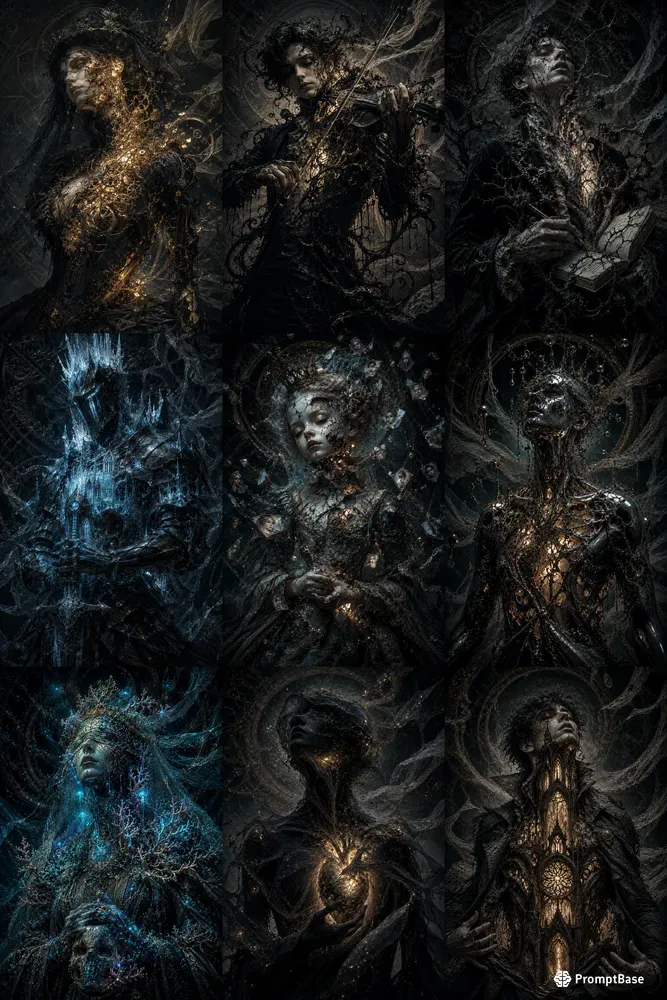 Surreal Neogothic Art Generator