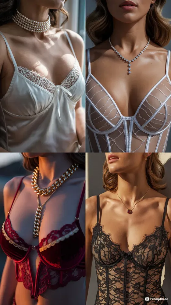 Sunlit Lingerie Detail Portraits Adults