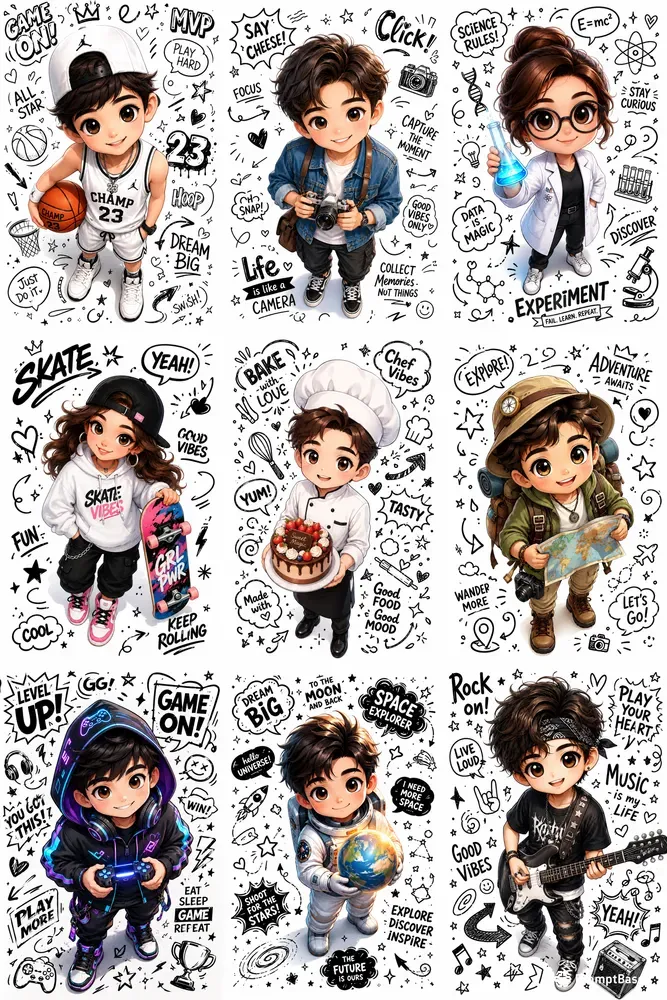 Cute Chibi Portraits