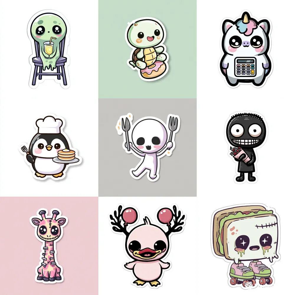 Liminal Glitch Spirits Stickers