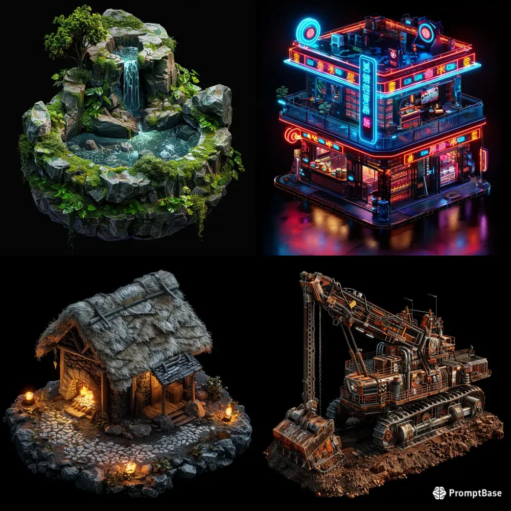 Isometric Fantasy Game Assets Builders