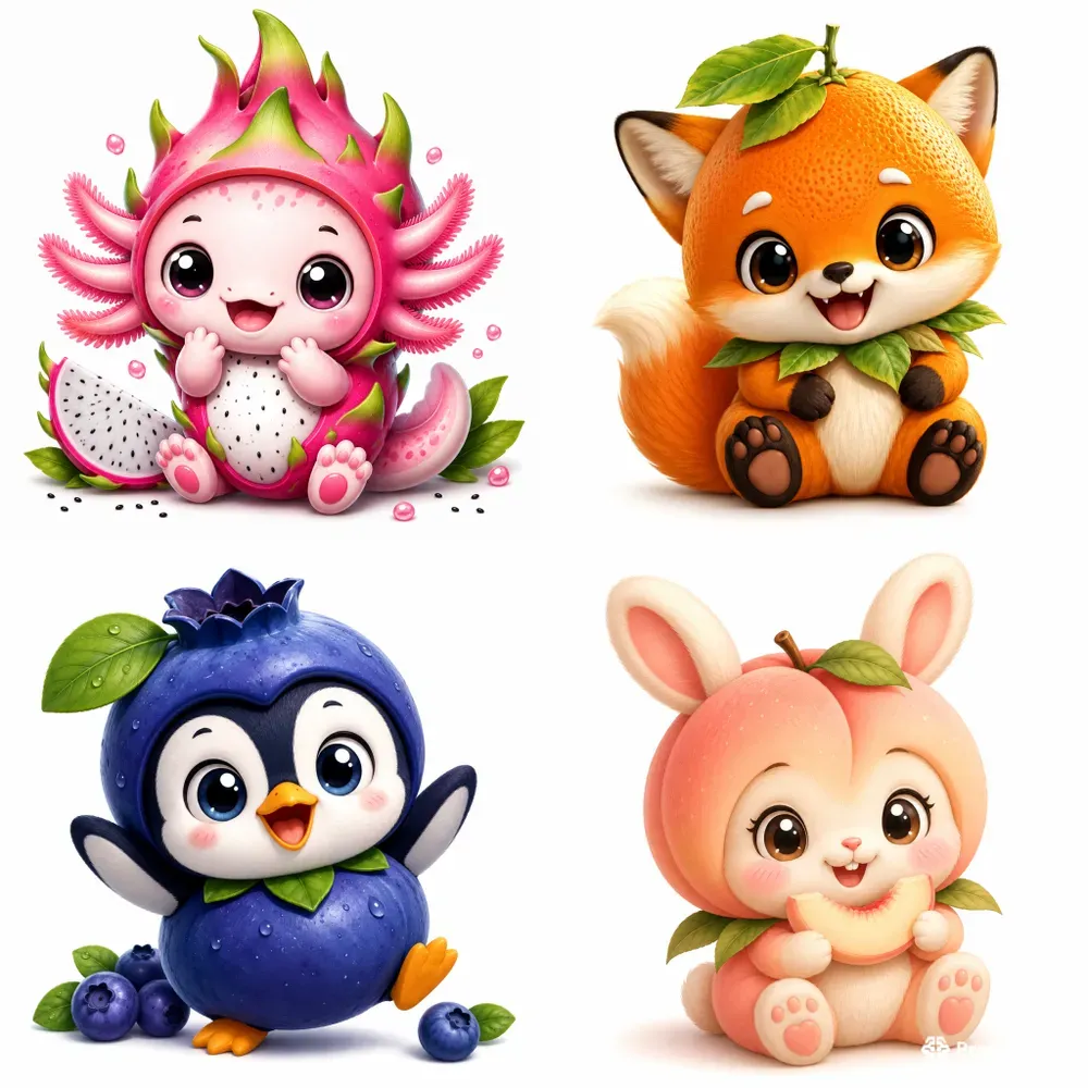 Cute Fruit Animal Avatar Creators