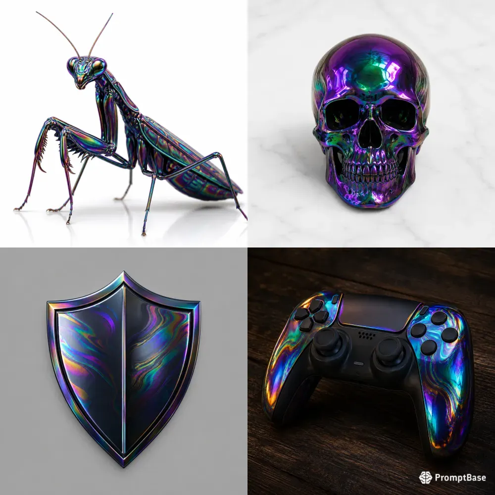 Oil Slick Iridescences