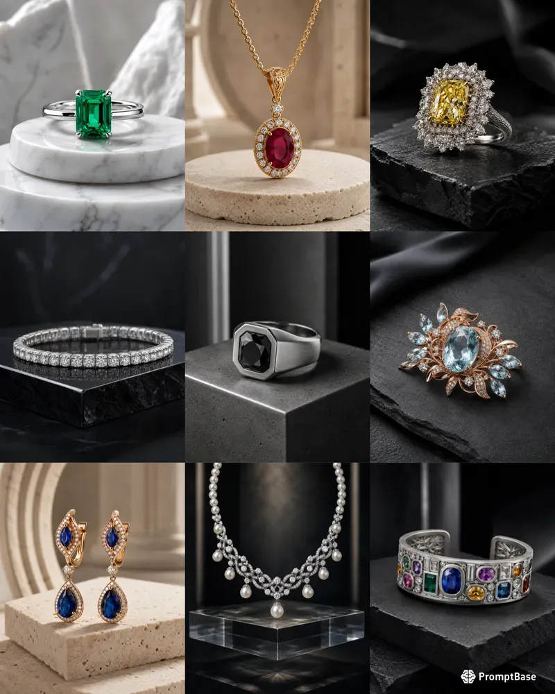 Highend Jewelry Showcases