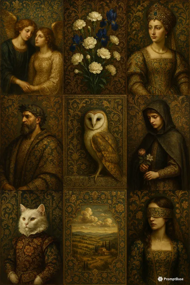 Gilded Renaissance Tapestries