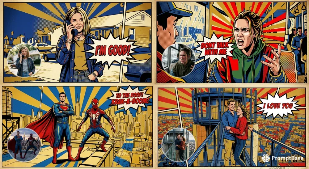 Turn Your Photos Into Comic Books
