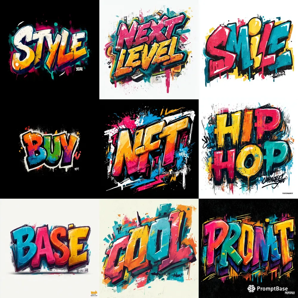 Dynamic Graffiti Texts