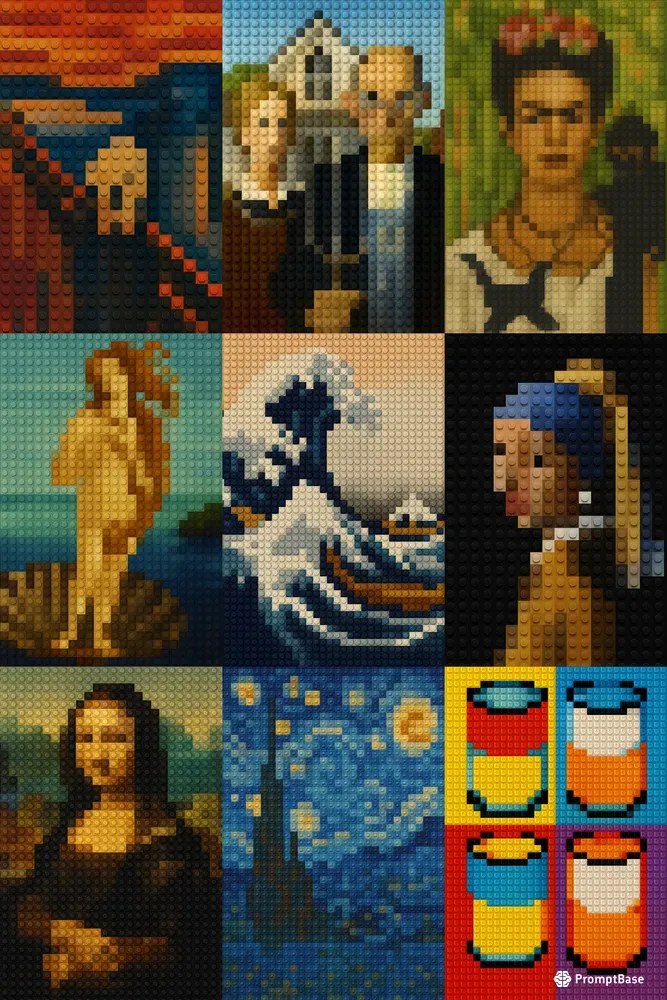 Lego Mosaics