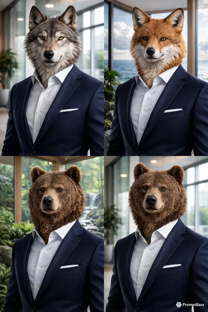 Professional Office Animal Portraits