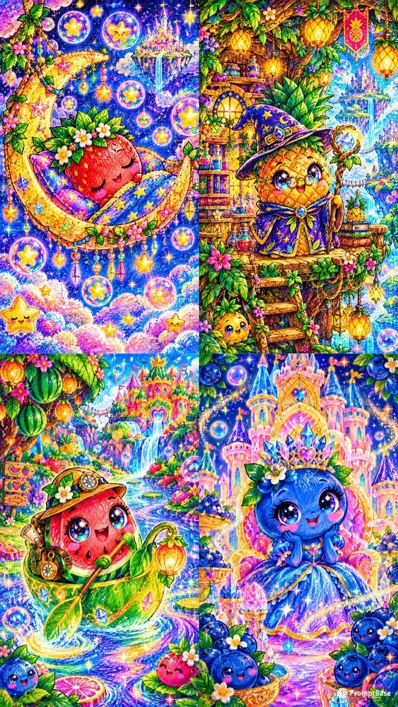 Fantasy Fruit Worlds
