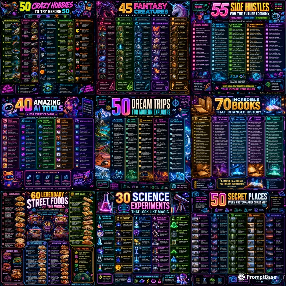 50 Digital Goldmine Infographics